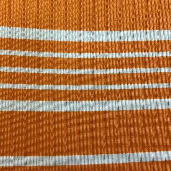 Jolie and Joy womans XL striped orange dress - Picture 8 of 12
